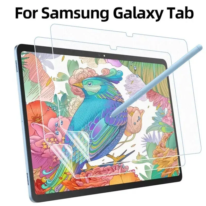 Paper Feel Screen Protector for Samsung Galaxy Tab S8 Plus Ultra S7 S7FE S6 S6 Lite A8 A7 Lite A 10.1inch Painting Drawing Film
Paper Feel Screen Protector for Samsung Galaxy Tab S8 Plus Ultra S7 S7FE S6 S6 Lite A8 A7 Lite A 10.1inch Painting Drawing Film
