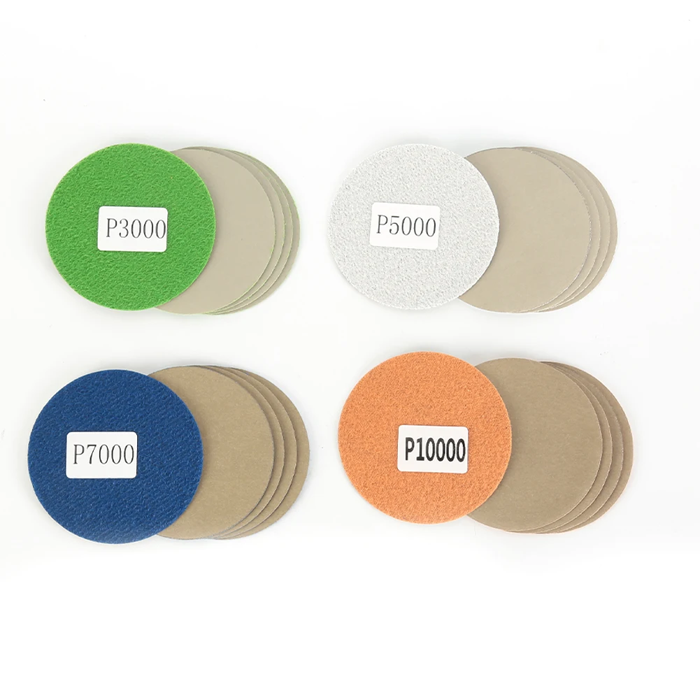 20pcs Sandpapers Hooks 3 Inches 3000/5000/7000/10000 Grit Sand Paper Sanding Discs For Dry Wet Grinding Abrasive Tool Parts
20pcs Sandpapers Hooks 3 Inches 3000/5000/7000/10000 Grit Sand Paper Sanding Discs For Dry Wet Grinding Abrasive Tool Parts