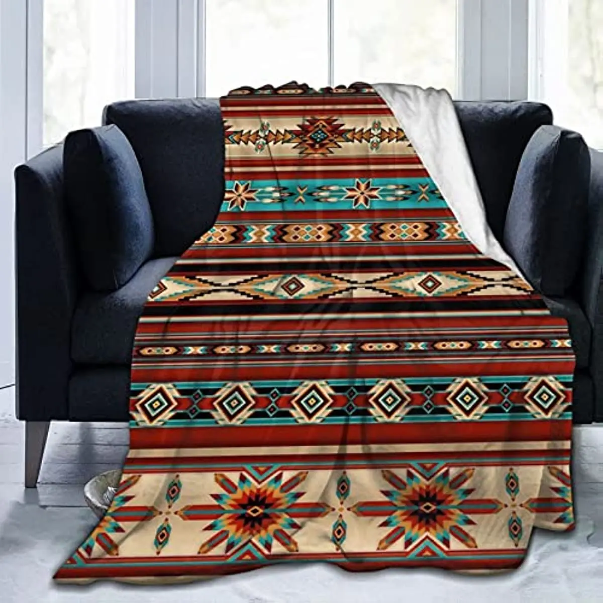 Southwest Aztec Western Throw Blanket Soft Flannel Blanket Warm Blankets Lightweight Tufted Fuzzy Flannel Fleece
Southwest Aztec Western Throw Blanket Soft Flannel Blanket Warm Blankets Lightweight Tufted Fuzzy Flannel Fleece
