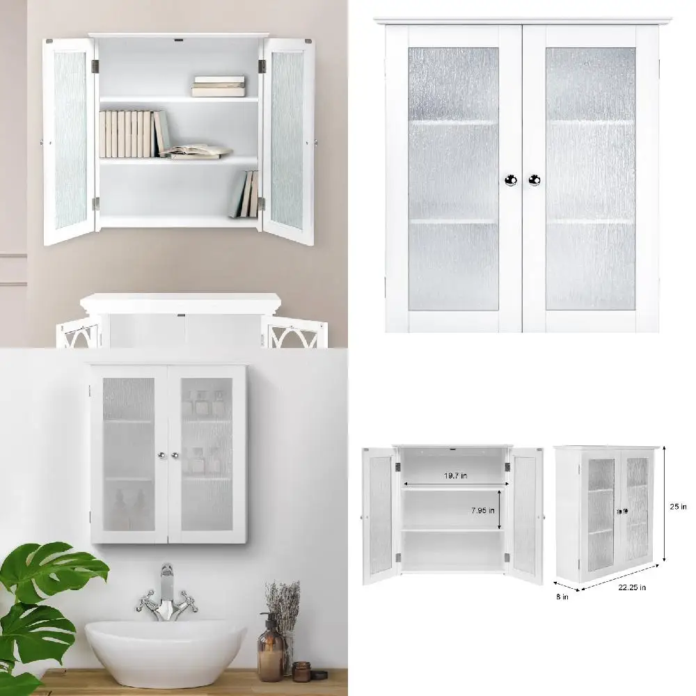 

Gorgeous Deluxe Bathroom Storage Shelves, Perfect Shelving Units for Accessories and Organizing.