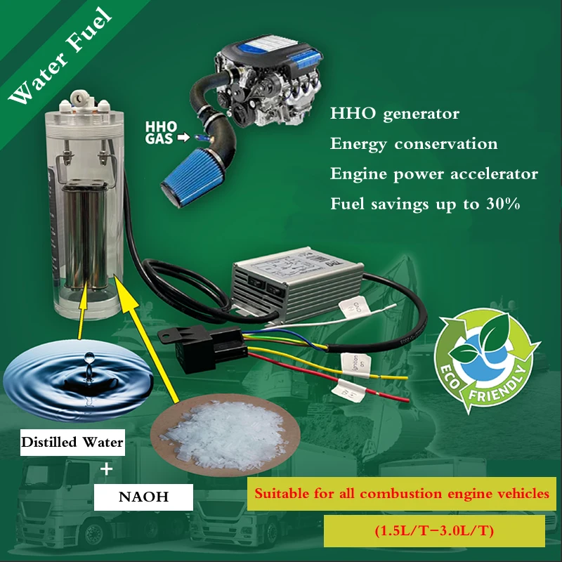 Auto Fuel Saver HHO Hydrogen Oxygen Machine Water Fuel Power Engine Accelerator
Auto Fuel Saver HHO Hydrogen Oxygen Machine Water Fuel Power Engine Accelerator