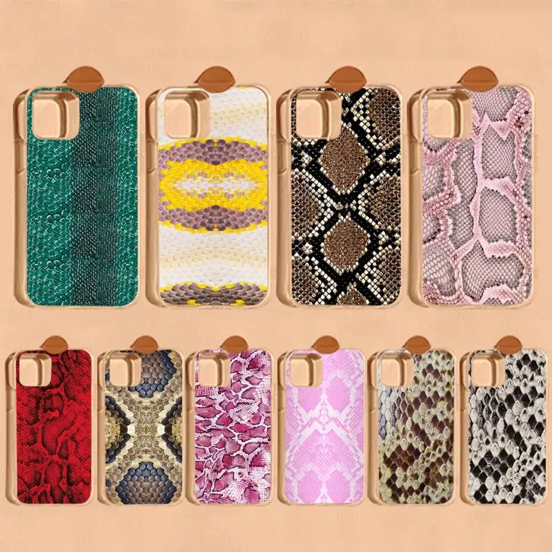 Snake Skin Phone Case For iPhone 14 11 12 13 Mini Pro XS Max Cover 6 7 8 Plus X XR SE 2020 Funda Shell 
Snake Skin Phone Case For iPhone 14 11 12 13 Mini Pro XS Max Cover 6 7 8 Plus X XR SE 2020 Funda Shell