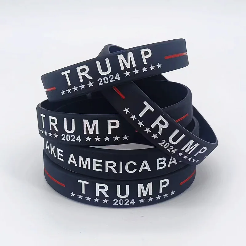 6pc 2024 US Silicone Bracelets Supporters Election Motivation Men and Women Wristbands Patriotic Republican Campaign Sports
6pc 2024 US Silicone Bracelets Supporters Election Motivation Men and Women Wristbands Patriotic Republican Campaign Sports
