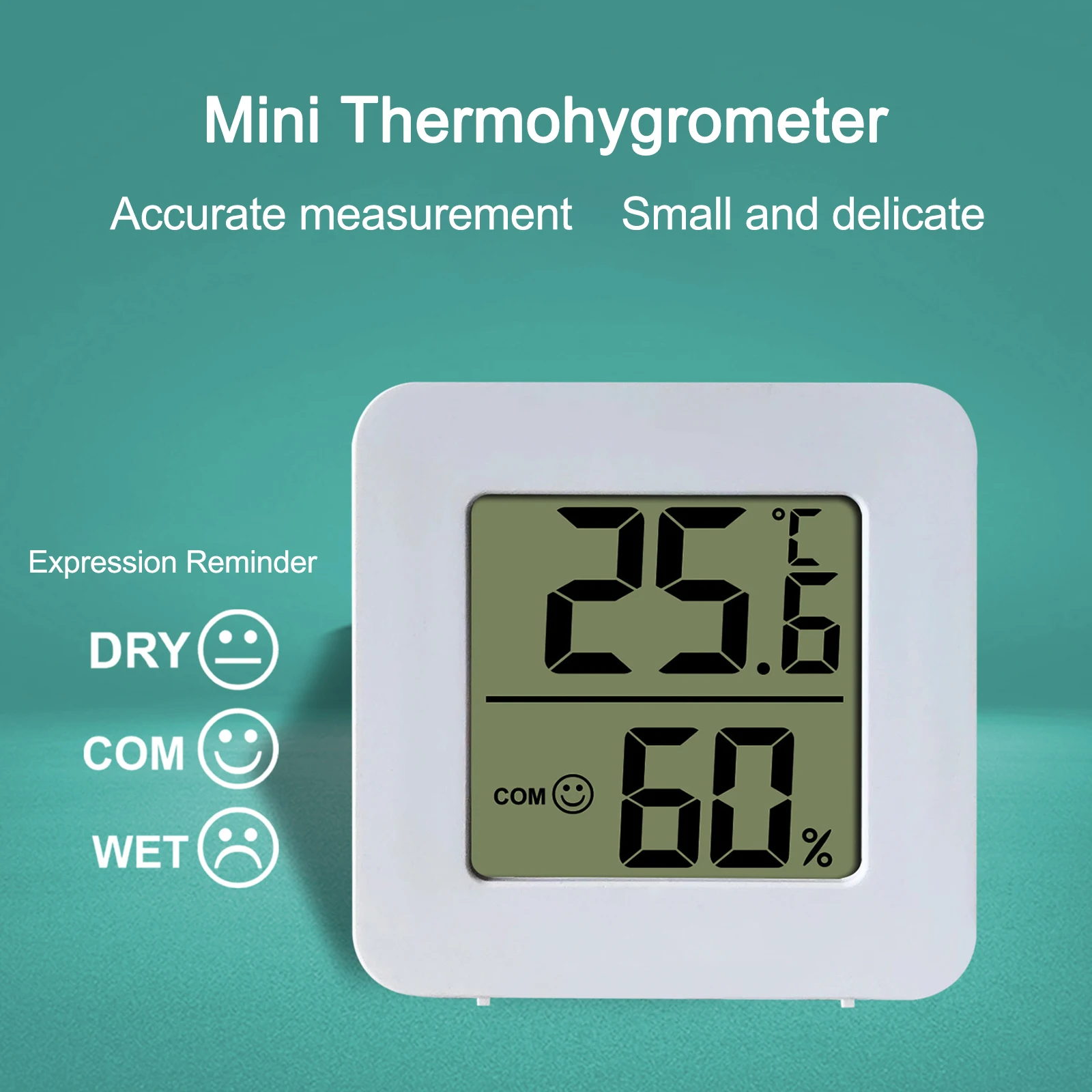 Indoor Digital Thermometer LCD Smart Hygrometer High Precision Sensor Hygrometer Electronic Temperature Humidity Meter Sensor
Indoor Digital Thermometer LCD Smart Hygrometer High Precision Sensor Hygrometer Electronic Temperature Humidity Meter Sensor