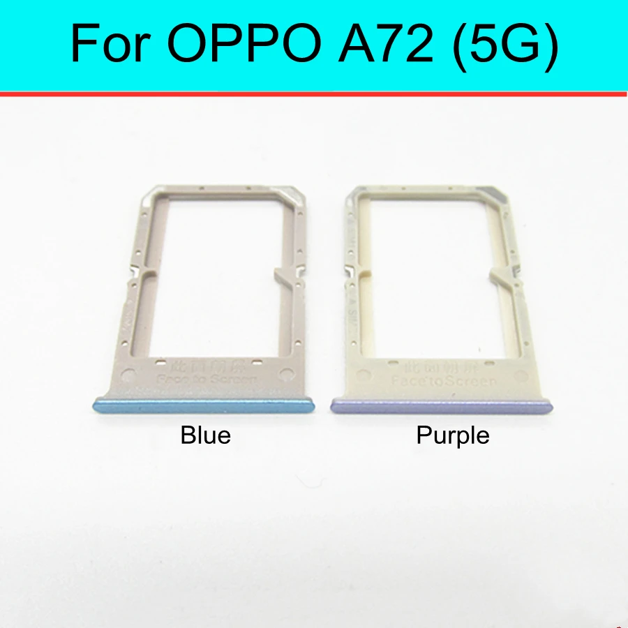 1pcs Sim Card Tray Holder For OPPO A72 5G PDYM20 im Micro Reader Card Slot Adapters Card Socket Repair Parts
1pcs Sim Card Tray Holder For OPPO A72 5G PDYM20 im Micro Reader Card Slot Adapters Card Socket Repair Parts