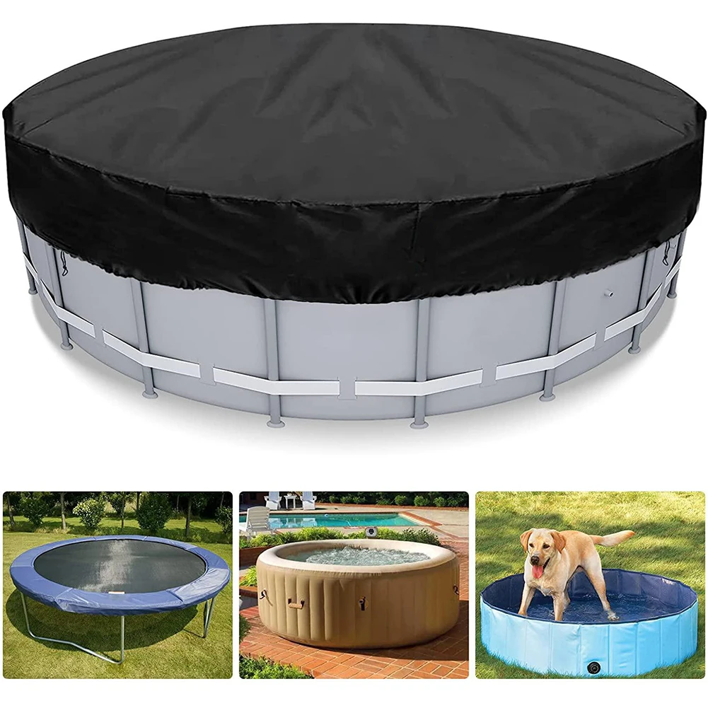 Swimming Pool Cover 120cm Waterproof Dustproof Pool Cloth Round Mat Garden Rainproof Dust Cover UV Resistant Mat Pool Accessorie
Swimming Pool Cover 120cm Waterproof Dustproof Pool Cloth Round Mat Garden Rainproof Dust Cover UV Resistant Mat Pool Accessorie