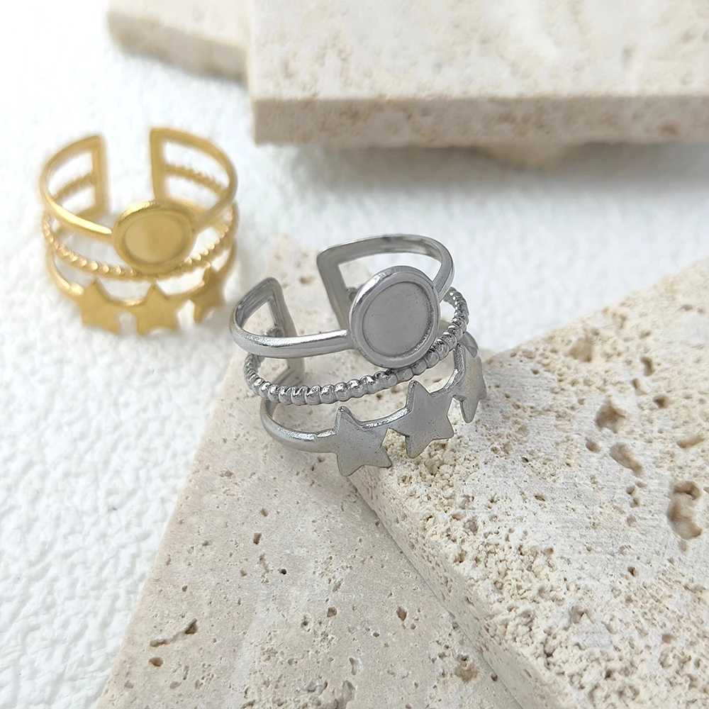 Simple Hollow Pentagram Star Rings For Women Minimalist Stainless Steel Ring 2023 Trend Wedding Aesthetic Jewelry Christmas Gift
Simple Hollow Pentagram Star Rings For Women Minimalist Stainless Steel Ring 2023 Trend Wedding Aesthetic Jewelry Christmas Gift
