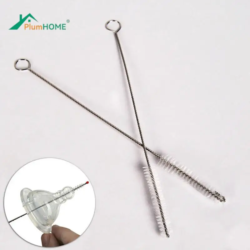 Baby Bottle Clean Tools Stainless Steel Nylon Straw Cleaning Brush Drinking Pipe Tube Cleaner
Baby Bottle Clean Tools Stainless Steel Nylon Straw Cleaning Brush Drinking Pipe Tube Cleaner