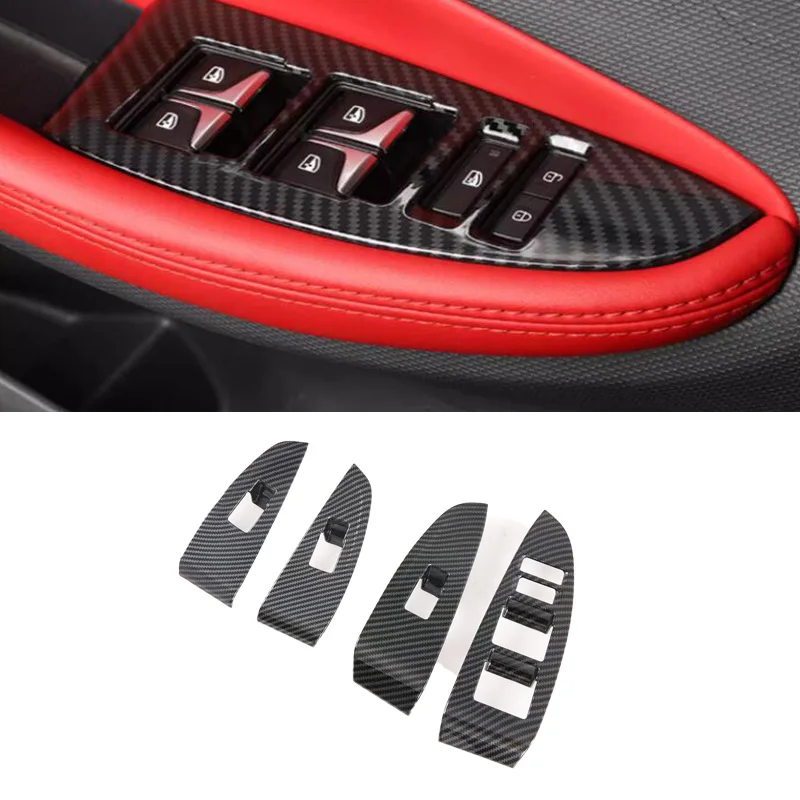 LHD для Changan UNIT UNI-T 2021 2022 2023 2024 ABS Красный/углеродное волокно автомобильный подлокотник окно переключатель кнопка подъема панели отделки Стайлинг 
LHD для Changan UNIT UNI-T 2021 2022 2023 2024 ABS Красный/углеродное волокно автомобильный подлокотник окно переключатель кнопка подъема панели отделки Стайлинг