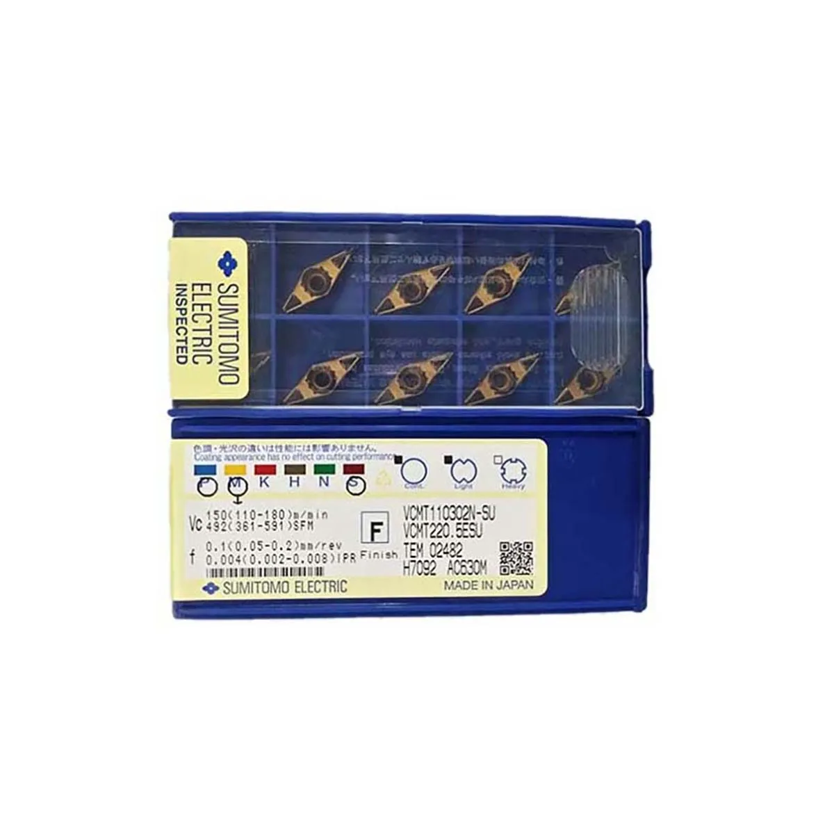 100% Оригинальные Токарные Вставки SUMITOMO VCMT VCMT11 VCMT110302N SU AC630M VCMT110302N-SU AC630M
100% Оригинальные Токарные Вставки SUMITOMO VCMT VCMT11 VCMT110302N SU AC630M VCMT110302N-SU AC630M