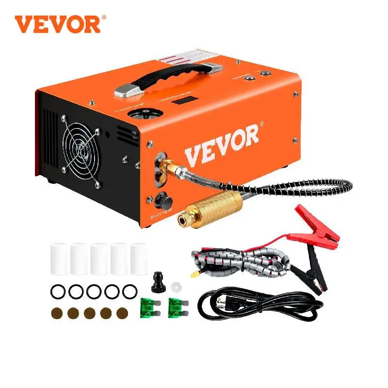 VEVOR 12V/110V/220V PCP Air Compressor 1.5 L Portable High Pressure Pump Compressor Transformer Airgun Pneumatic Rifle Inflator
VEVOR 12V/110V/220V PCP Air Compressor 1.5 L Portable High Pressure Pump Compressor Transformer Airgun Pneumatic Rifle Inflator