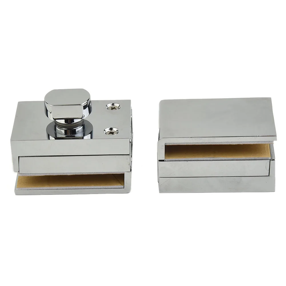 1pc Glass Door Lock Bolt Zinc-Alloy Thicken Free Opening Glass Door Latch Double Single Glass Lock For Home/Office Accessories
1pc Glass Door Lock Bolt Zinc-Alloy Thicken Free Opening Glass Door Latch Double Single Glass Lock For Home/Office Accessories