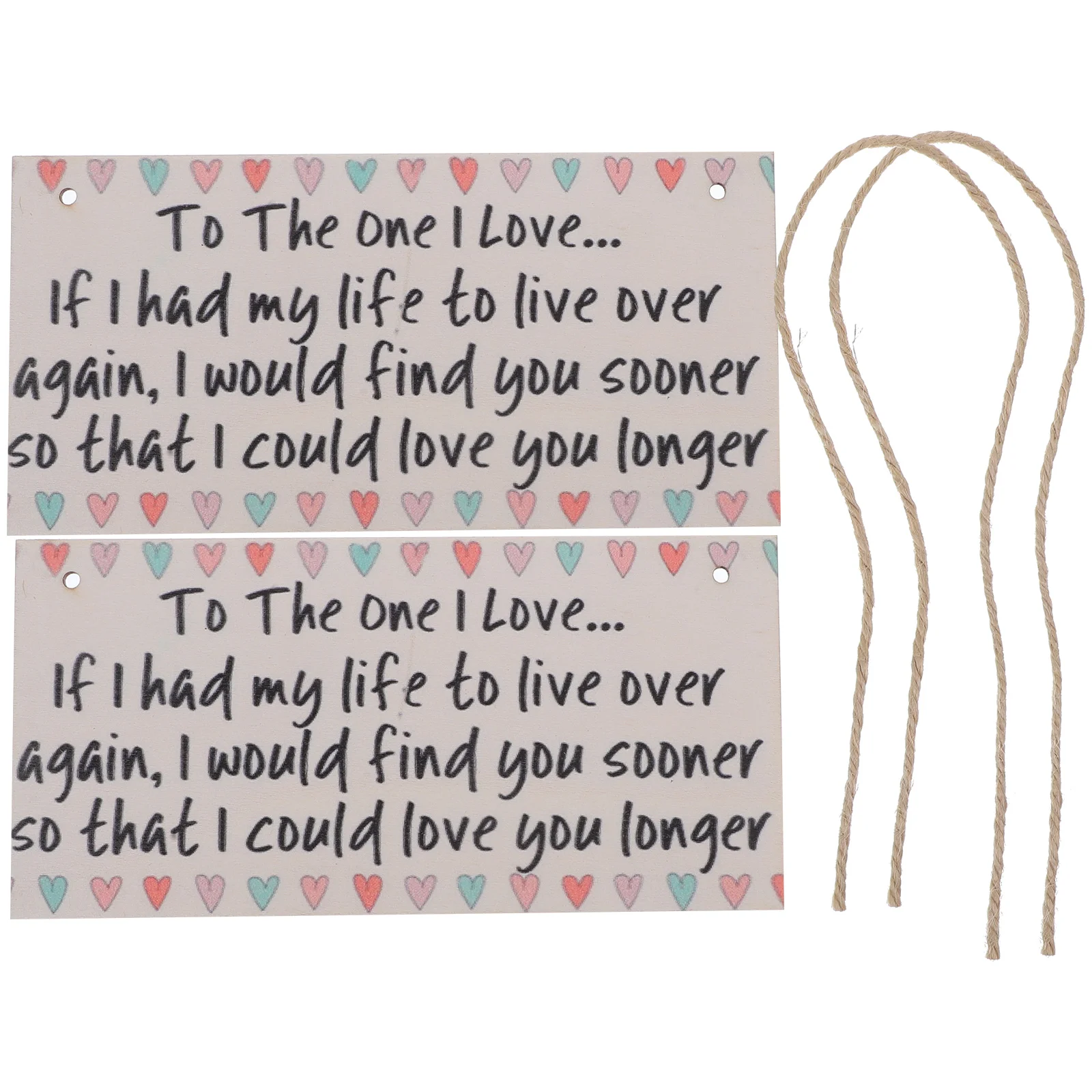 2pcs Widely- Wall Decorative Wood Plaque Hanging Decor for Home Decor Gift Option
2pcs Widely- Wall Decorative Wood Plaque Hanging Decor for Home Decor Gift Option