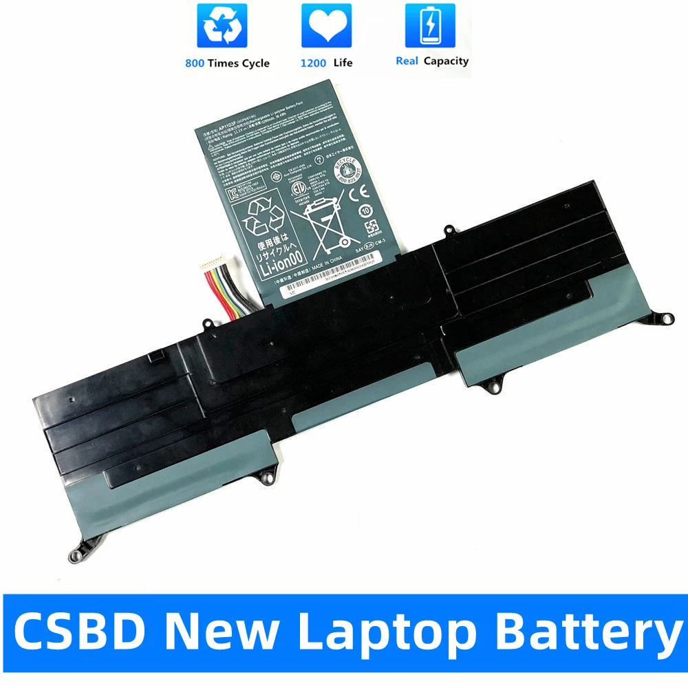 

CSBD Новый 11,1 V 3280mAh AP11D3F AP11D4F Аккумулятор для ноутбука Acer Aspire S3 S3-951 MS2346 3ICP5/65/88 3ICP5/67/90