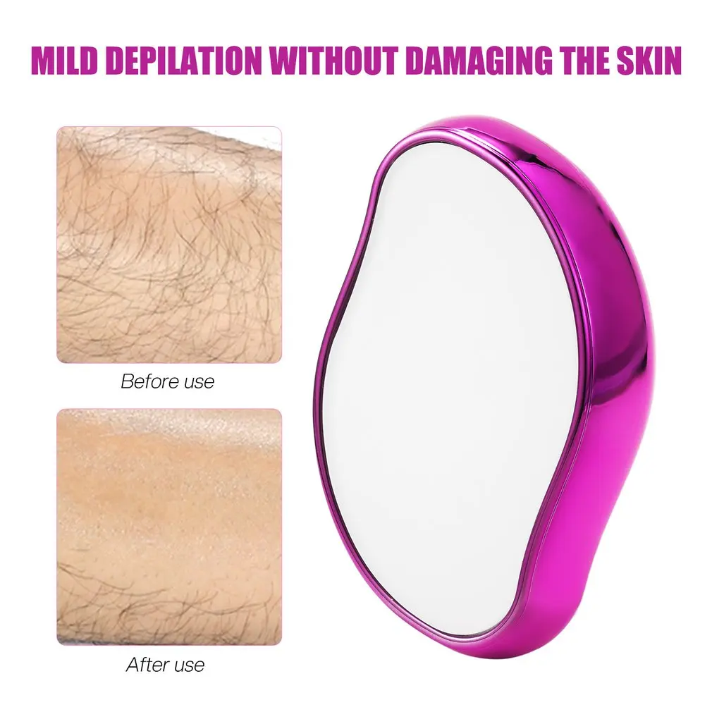 Crystal Hair Eraser Physical Hair Removal Painless Safe Epilator Reusable Body Beauty Depilation Tool Glass Hair Removal
Crystal Hair Eraser Physical Hair Removal Painless Safe Epilator Reusable Body Beauty Depilation Tool Glass Hair Removal