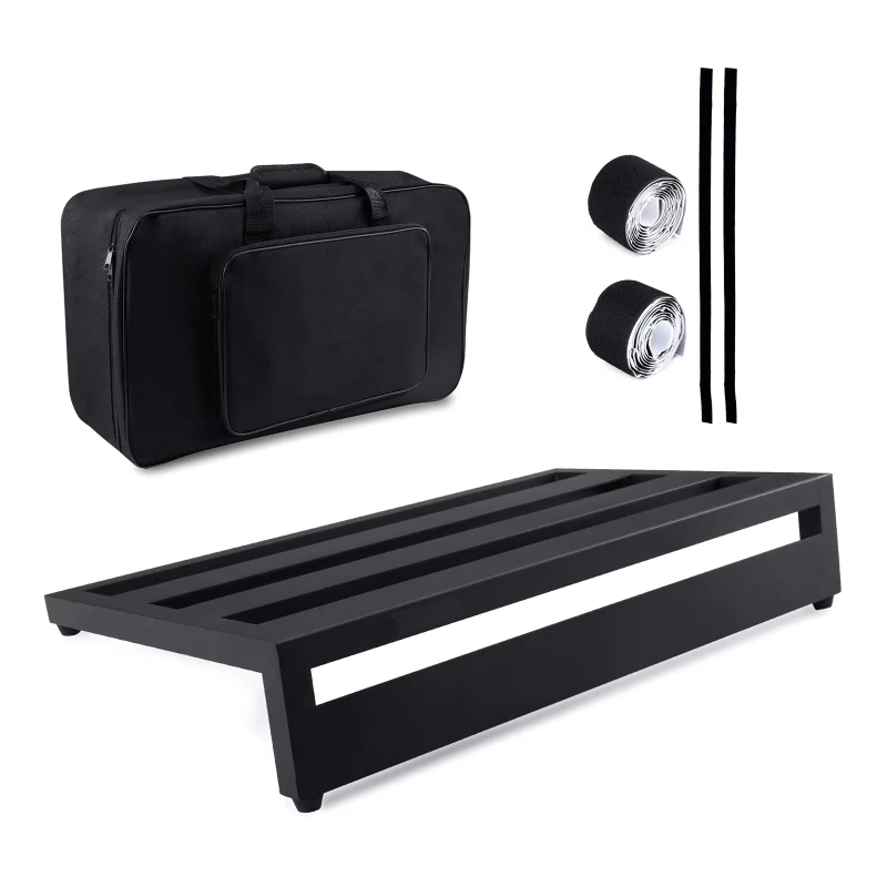 Guitar Effects Pedal Board Aluminum Alloy w/ Portable Pedalboard Case Magic Tape
Guitar Effects Pedal Board Aluminum Alloy w/ Portable Pedalboard Case Magic Tape