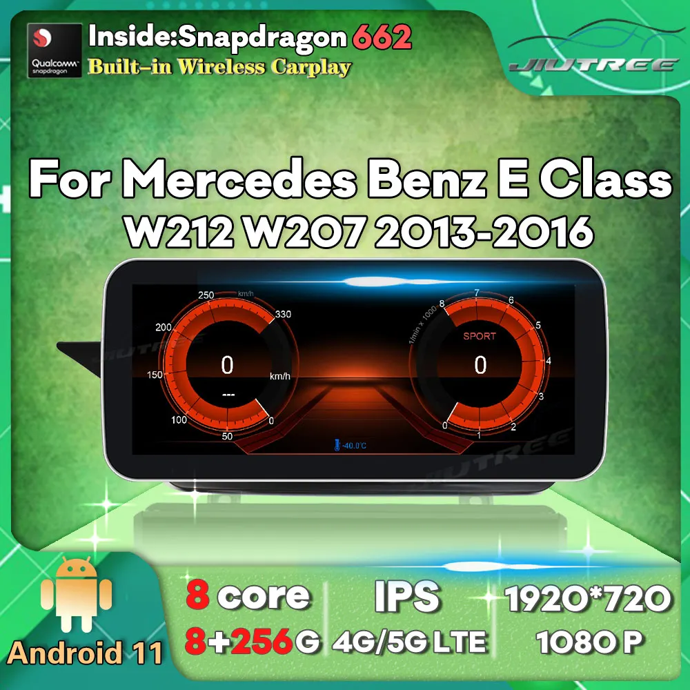 256G12.3 Inch Android 11 Car Radio For Mercedes Benz E Class W212 W207 2010-2015 Navigation Multimedia Player Stereo Reciver
256G12.3 Inch Android 11 Car Radio For Mercedes Benz E Class W212 W207 2010-2015 Navigation Multimedia Player Stereo Reciver