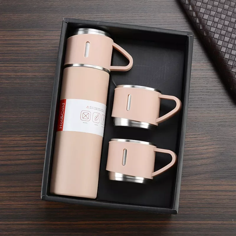 304 stainless steel thermos cup set business gift cup Cool Thermos Cup Bottle Vacuum Flasks Thermos Double Wall Insulated Cup Tr
304 stainless steel thermos cup set business gift cup Cool Thermos Cup Bottle Vacuum Flasks Thermos Double Wall Insulated Cup Tr