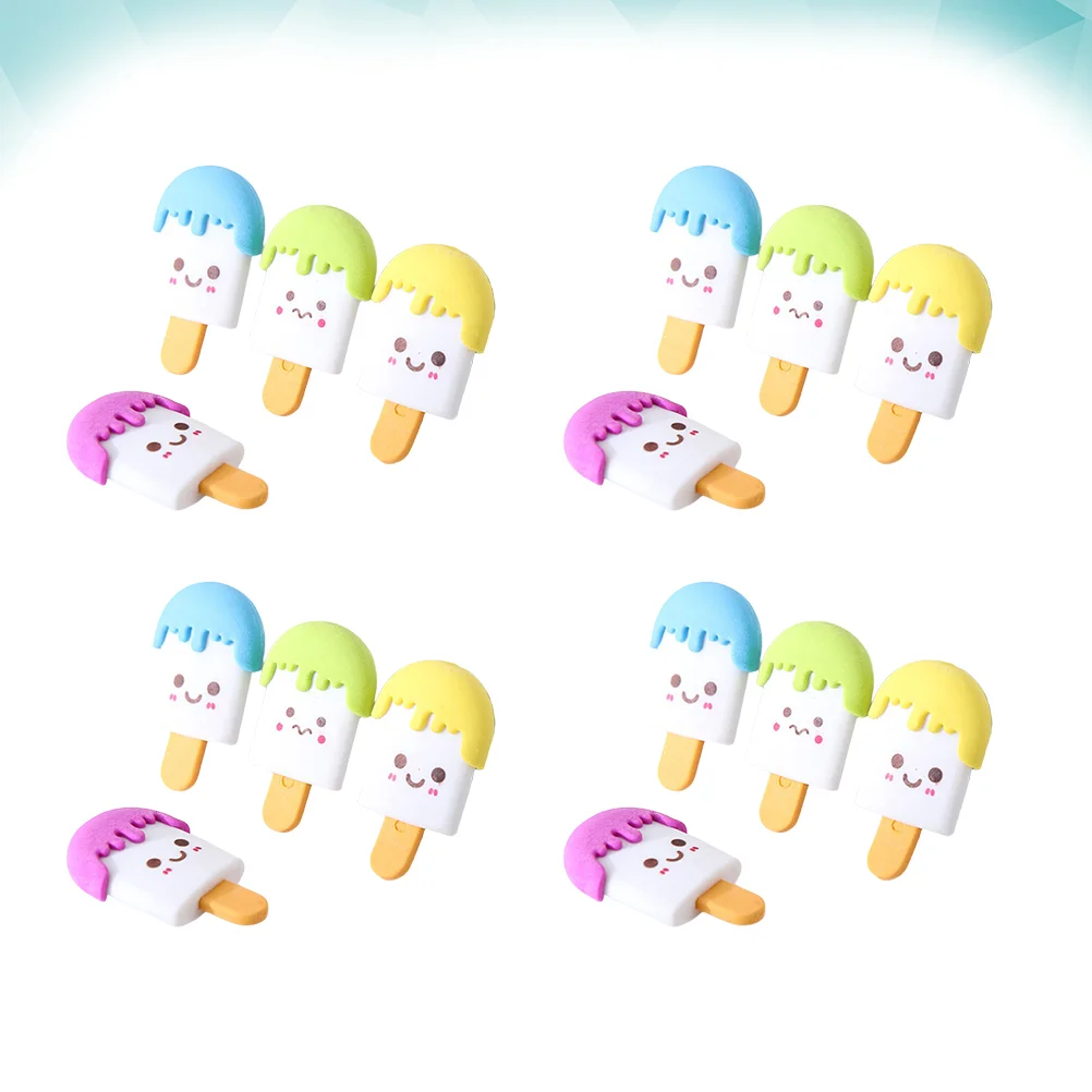 16 Pcs Cartoon Eraser Children Funny Kids Gift Stationery Popsicle Ice Cream Student
16 Pcs Cartoon Eraser Children Funny Kids Gift Stationery Popsicle Ice Cream Student