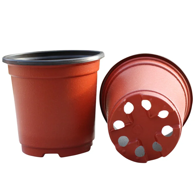 100 Pcs/set Plastic Nursery Pot Double Color Plant Seedling Holder Raising Nutrition Block Pots For Home Garden Supplies
100 Pcs/set Plastic Nursery Pot Double Color Plant Seedling Holder Raising Nutrition Block Pots For Home Garden Supplies