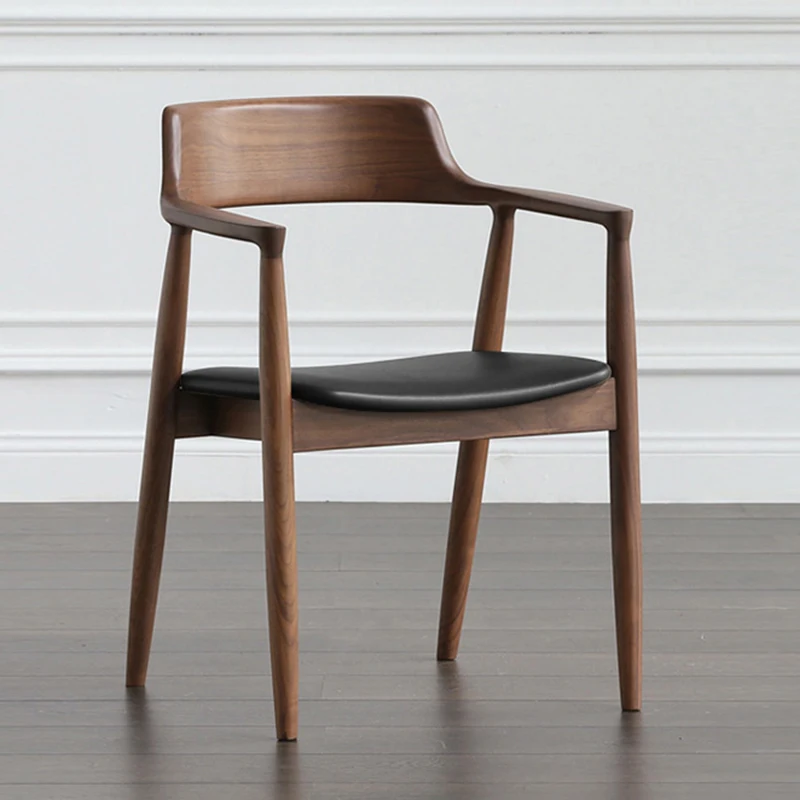 Minimalist Wood Chair Hotel Lounge Makeup Modern Leather Office Advanced Armchair Design Sofa Sillas Living Room Furniture
Minimalist Wood Chair Hotel Lounge Makeup Modern Leather Office Advanced Armchair Design Sofa Sillas Living Room Furniture