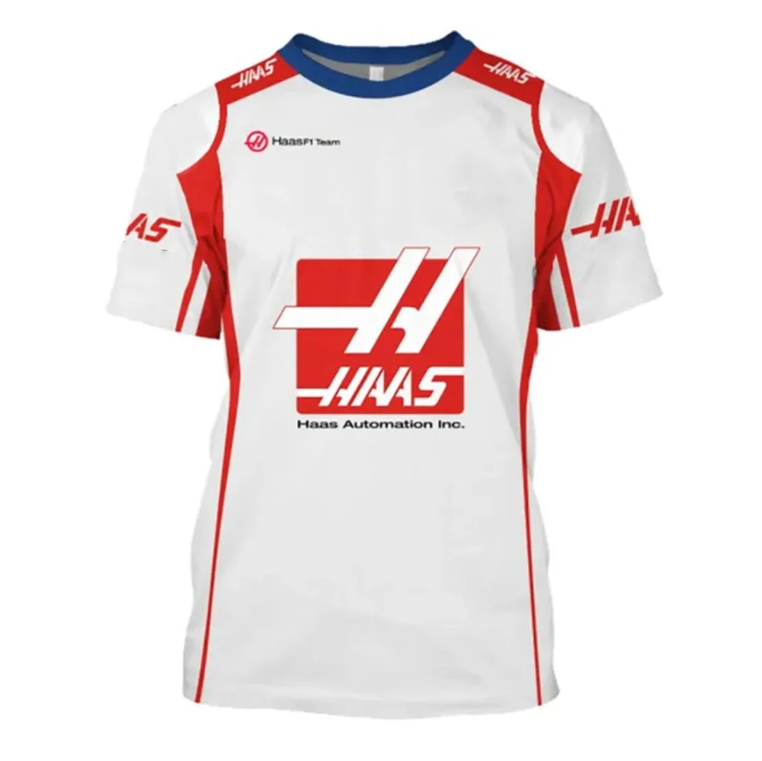 2023 Summer Hass F1 Men's and Women's Round Neck T-shirt Street 3D Printing Formula One Racing Team Outdoor Fashion Adult Childr
2023 Summer Hass F1 Men's and Women's Round Neck T-shirt Street 3D Printing Formula One Racing Team Outdoor Fashion Adult Childr