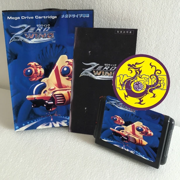 Игровая карта Zero Wing 16bit MD с розничной коробкой и руководством для Sega Mega Drive/ Genesis
Игровая карта Zero Wing 16bit MD с розничной коробкой и руководством для Sega Mega Drive/ Genesis