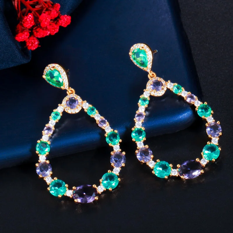 ThreeGraces Multicolor Cubic Zirconia Yellow Gold Color Long Dangle Drop Earrings for Women Fashion Daily Party Jewelry E1156
ThreeGraces Multicolor Cubic Zirconia Yellow Gold Color Long Dangle Drop Earrings for Women Fashion Daily Party Jewelry E1156