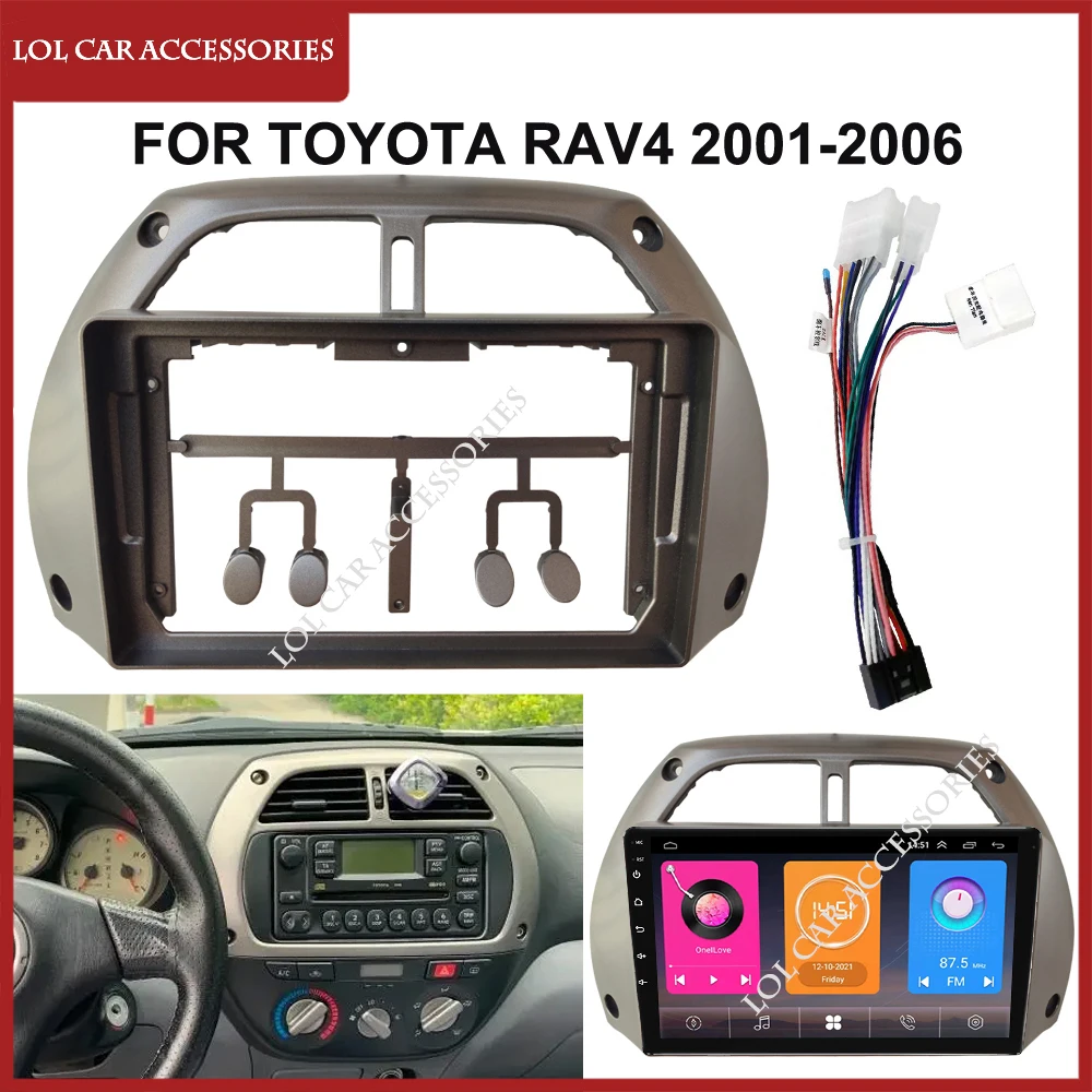 9-дюймовый автомобильный радиоприемник Fascia Для TOYOTA RAV4 RAV 4 2001-2006 Android MP5 WIFI GPS видеоплеер головное устройство стерео панель рамка приборной панели
9-дюймовый автомобильный радиоприемник Fascia Для TOYOTA RAV4 RAV 4 2001-2006 Android MP5 WIFI GPS видеоплеер головное устройство стерео панель рамка приборной панели