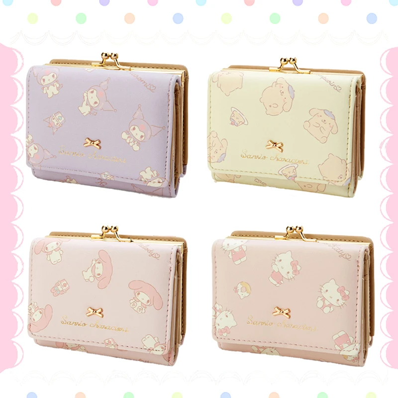 Kawaii Hello Kitty из искусственной кожи кошелек Sanrios Kuromi Мелодия помпон пурин застежка-молния сумка для карт кошелек для хранения монет кошелек под...
Kawaii Hello Kitty из искусственной кожи кошелек Sanrios Kuromi Мелодия помпон пурин застежка-молния сумка для карт кошелек для хранения монет кошелек под...