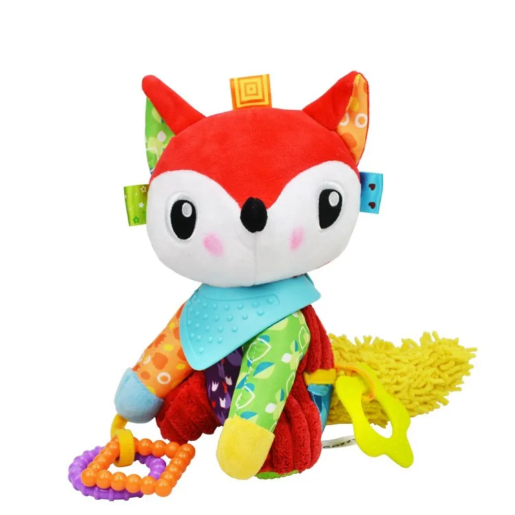 Newborn bed hanging baby toy 0-1 year old little fox doll holding puppet comfort doll with BB device
Newborn bed hanging baby toy 0-1 year old little fox doll holding puppet comfort doll with BB device