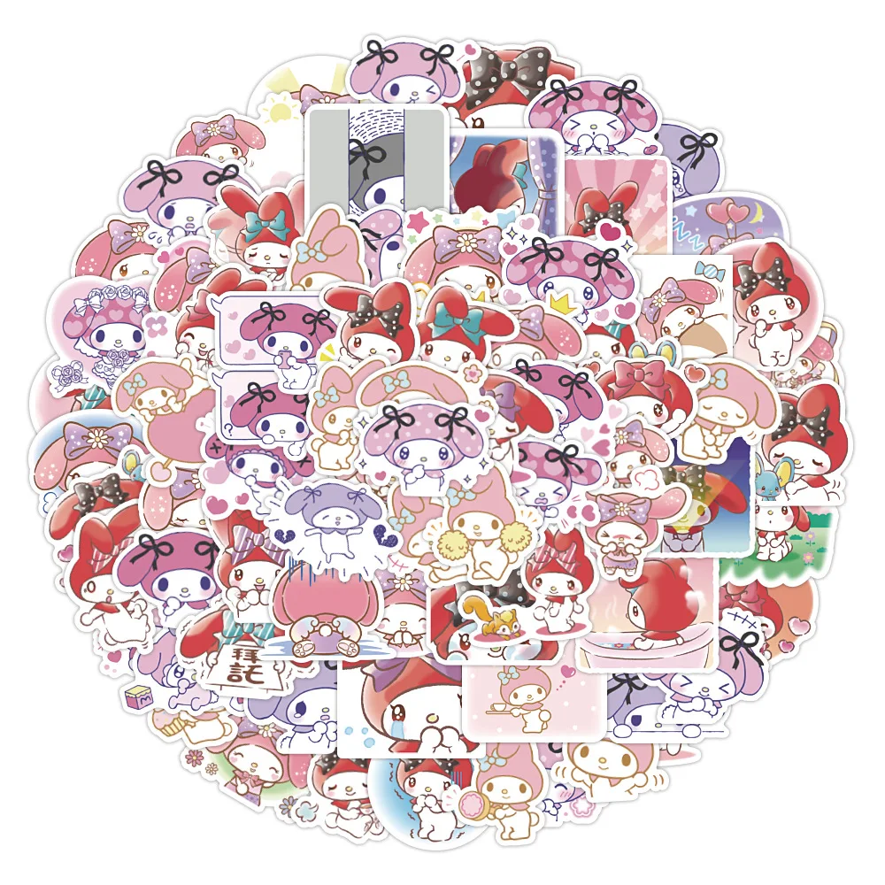 60pcs Kawaii Cute My Melody Stickers Anime Cartoon Waterproof Skateboard Stickers
60pcs Kawaii Cute My Melody Stickers Anime Cartoon Waterproof Skateboard Stickers