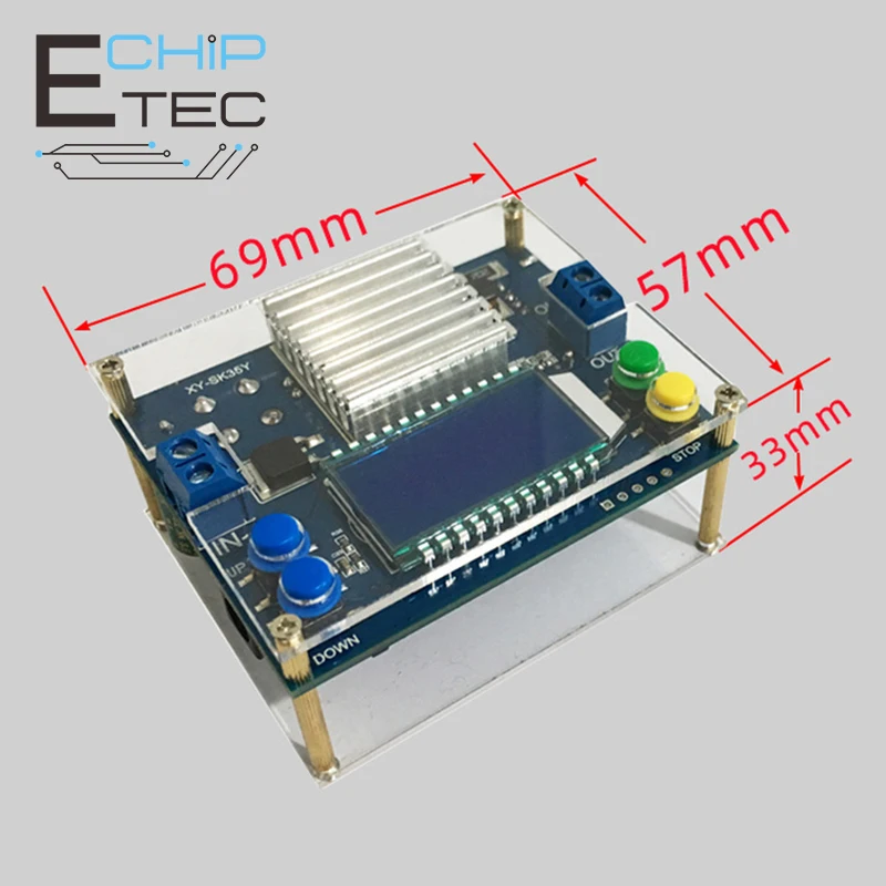 Free shipping SK35Y DC DC automatic boost/buck converter CC CV power module 0.6-30V adjustable regulated power supply
Free shipping SK35Y DC DC automatic boost/buck converter CC CV power module 0.6-30V adjustable regulated power supply