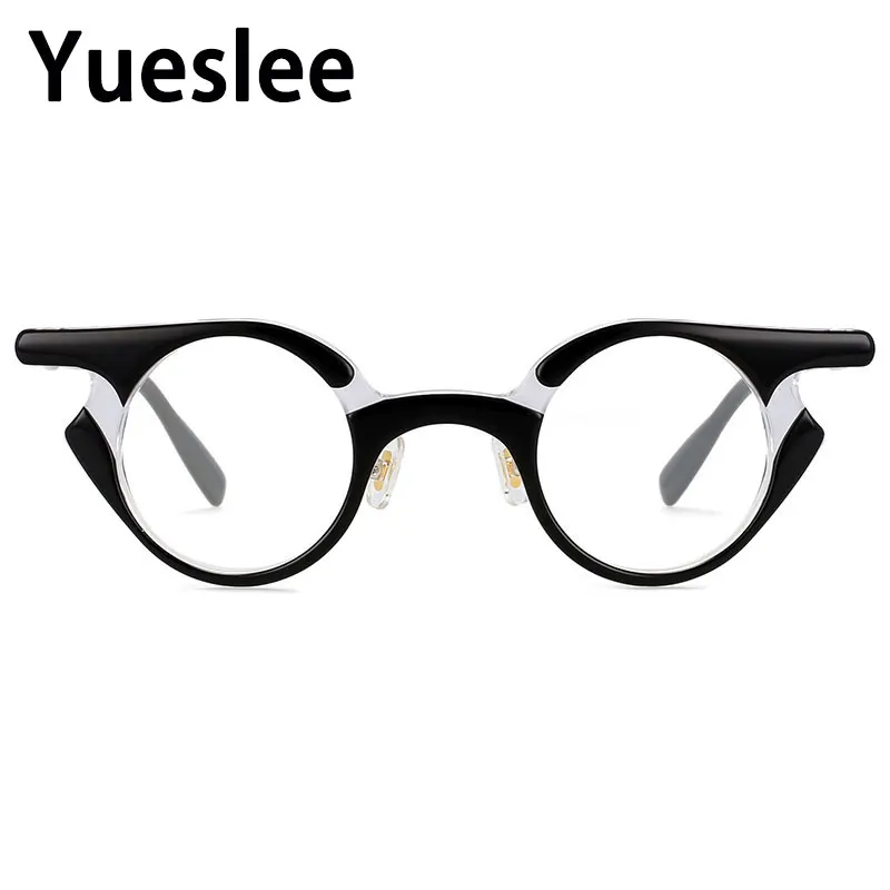 54539 High Quality Acetate Optical Glasses Frame Retro Round Men Women Myopia Mirror Brand Designer Luxury Computer Eyeglasses
54539 High Quality Acetate Optical Glasses Frame Retro Round Men Women Myopia Mirror Brand Designer Luxury Computer Eyeglasses