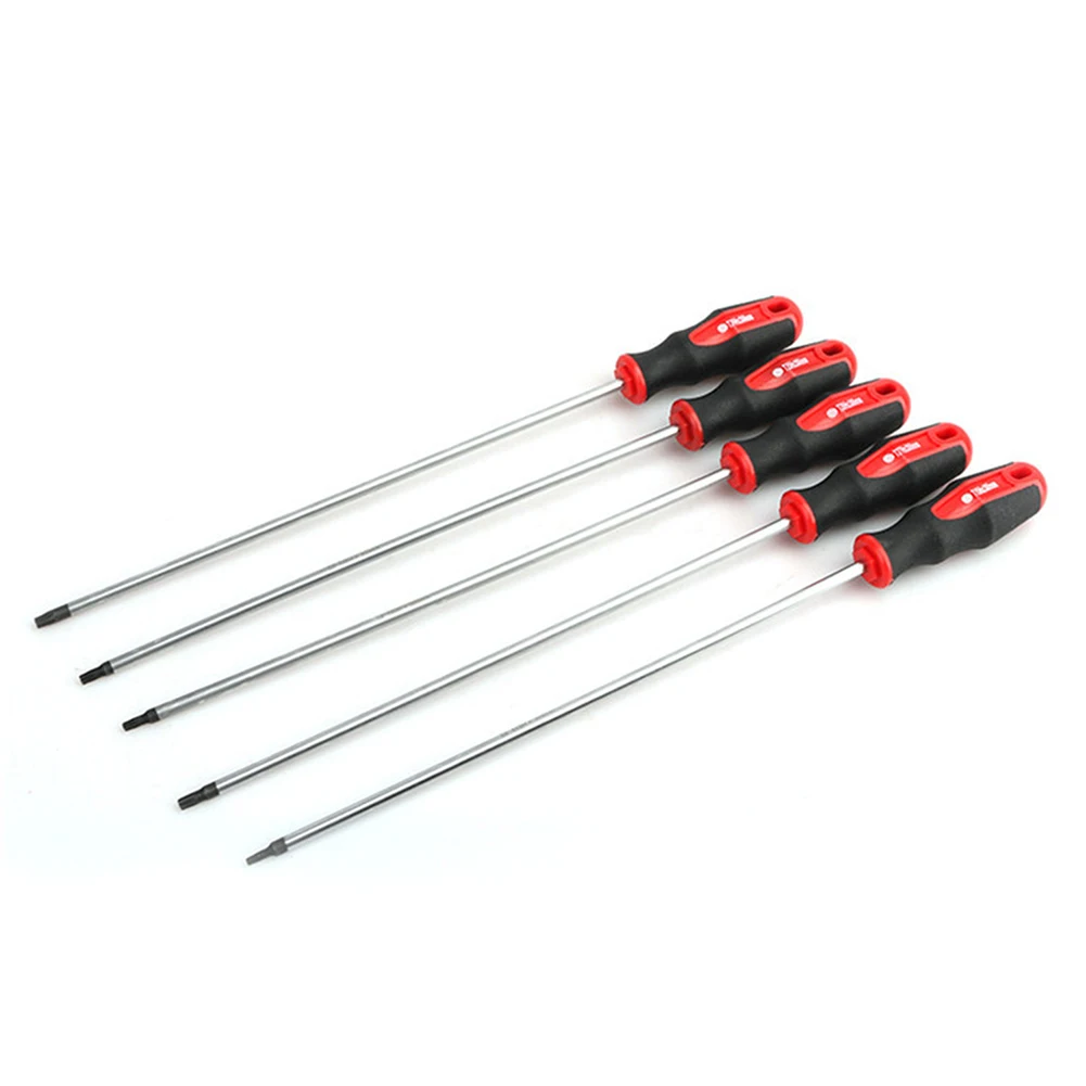 5pcs 400mm Screw Driver Torx T15/T20/T25/T27/T30 Extra Long Torx Screwdriver Magnetic Screw Drive Home Repair Tools
5pcs 400mm Screw Driver Torx T15/T20/T25/T27/T30 Extra Long Torx Screwdriver Magnetic Screw Drive Home Repair Tools