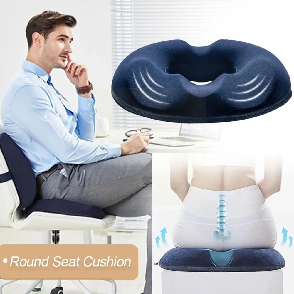 Comfort Seat Cushion Non-Slip Orthopedic 100% Memory Foam Coccyx Cushion for Office Chair Car Seat Memory cushion S5O2
Comfort Seat Cushion Non-Slip Orthopedic 100% Memory Foam Coccyx Cushion for Office Chair Car Seat Memory cushion S5O2