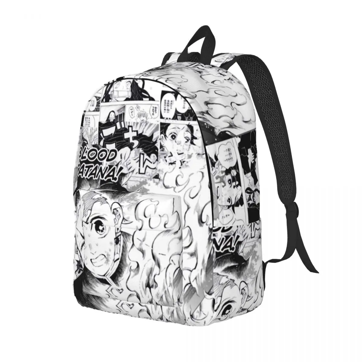 

Demon Slayer Manga Backpack Kimetsu No Yaiba Travel Backpacks Girl Custom Big High School Bags Elegant Rucksack