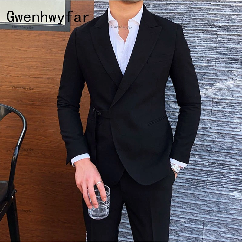 Новинка 2023, стильные мужские костюмы Gwenhwyfar, смокинги для жениха, пиковые лацканы для шафера, свадебные облегающие мужские костюмы, 2 предмета (пиджак + брюки)
Новинка 2023, стильные мужские костюмы Gwenhwyfar, смокинги для жениха, пиковые лацканы для шафера, свадебные облегающие мужские костюмы, 2 предмета (пиджак + брюки)