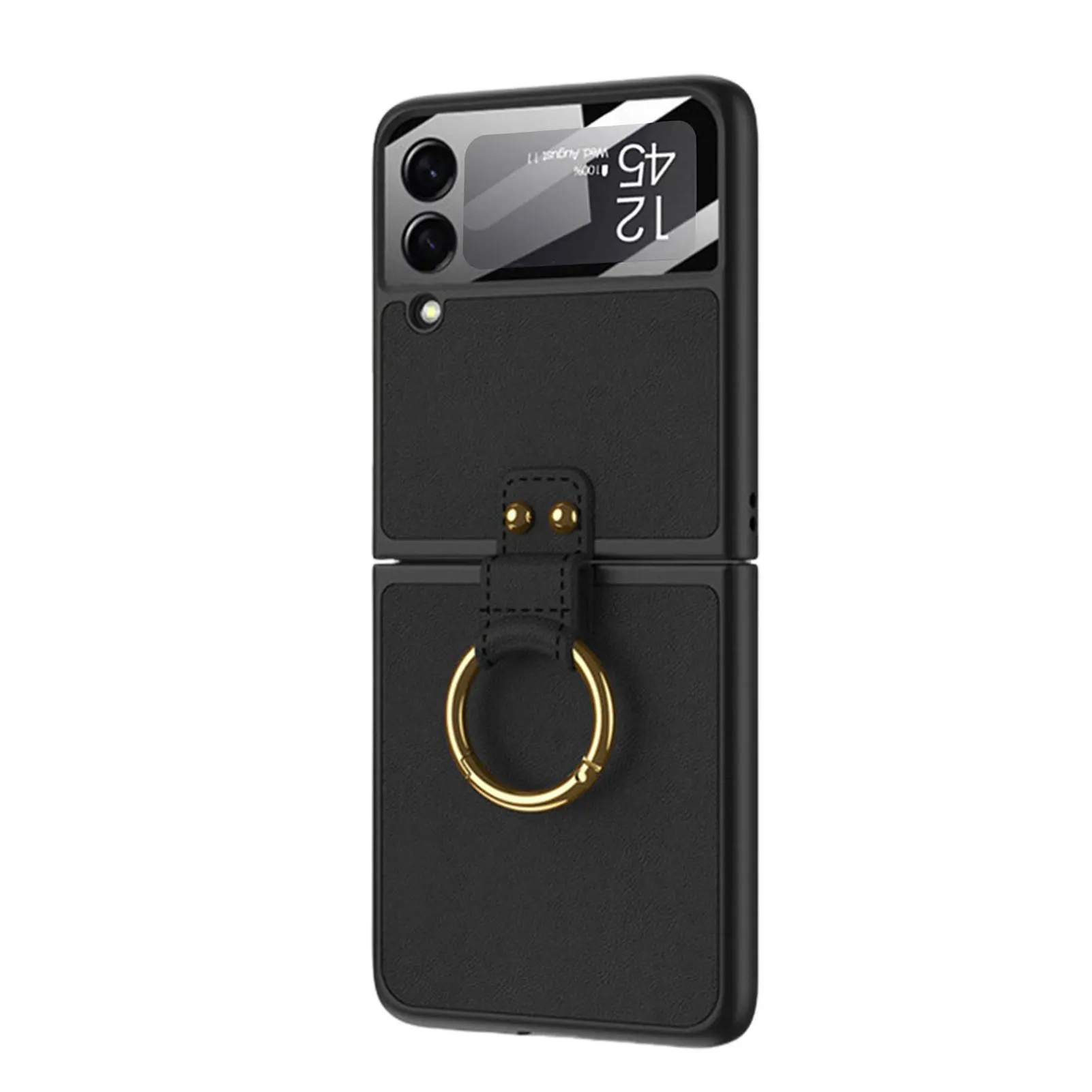 Leather Phone Cover Anti-Slide Lightweight Protective Phone Cover Portable Durable Creative Phone Case For ZFlip 3
Leather Phone Cover Anti-Slide Lightweight Protective Phone Cover Portable Durable Creative Phone Case For ZFlip 3