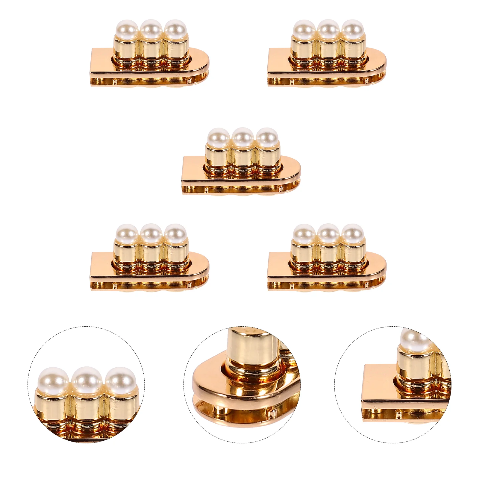 5pcs Bag Decorative Clasps DIY Handbag Making Buckle Bag Lock Clasps for Home DIY
5pcs Bag Decorative Clasps DIY Handbag Making Buckle Bag Lock Clasps for Home DIY