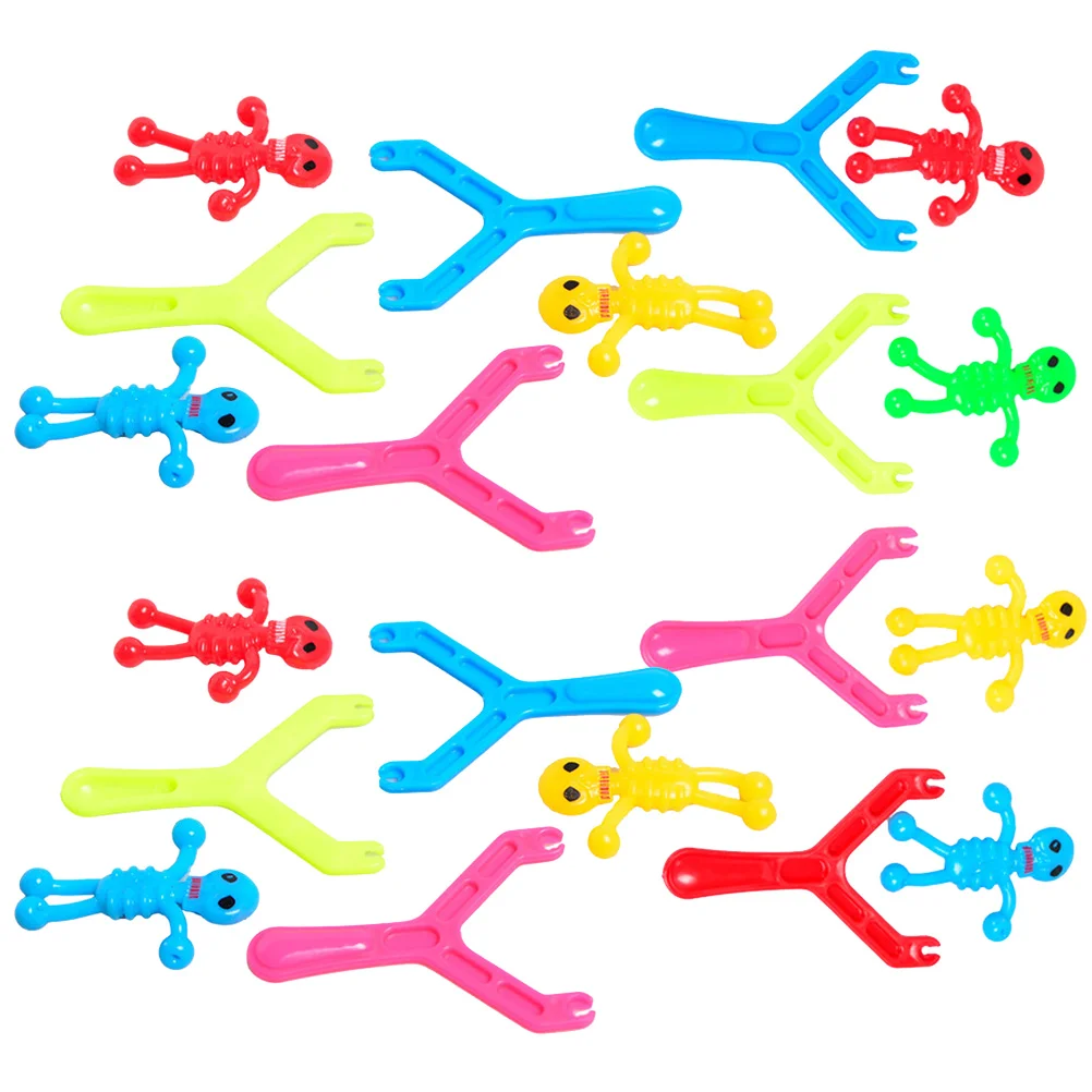 

10Pcs Kids Slingshot Finger Toys Stretchable Funny Finger Slingshot Toys Creative Flying Games Playthings