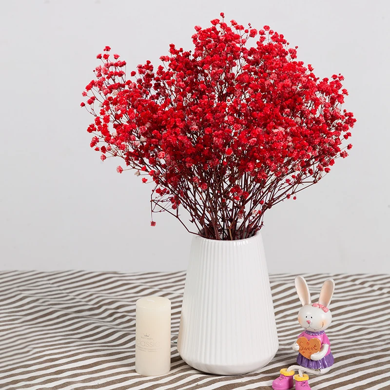Wholesale Retail Gypsophila Natural Dried Preserved Flower Bouquet Mariage Home Wedding Christmas New Year Decoration
Wholesale Retail Gypsophila Natural Dried Preserved Flower Bouquet Mariage Home Wedding Christmas New Year Decoration