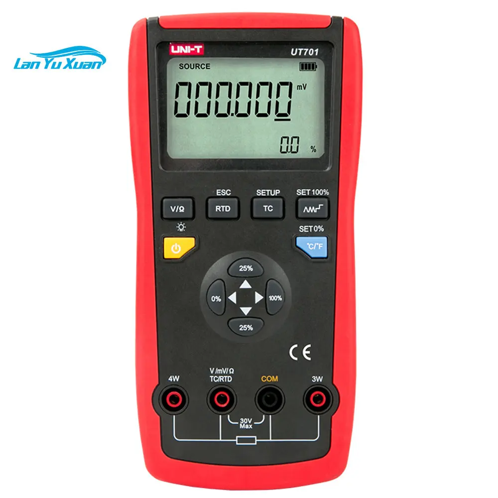 

UNI-T UT701 High Precision Thermocouple Temperature Calibrator Backlight Handheld Temperature Calibrator