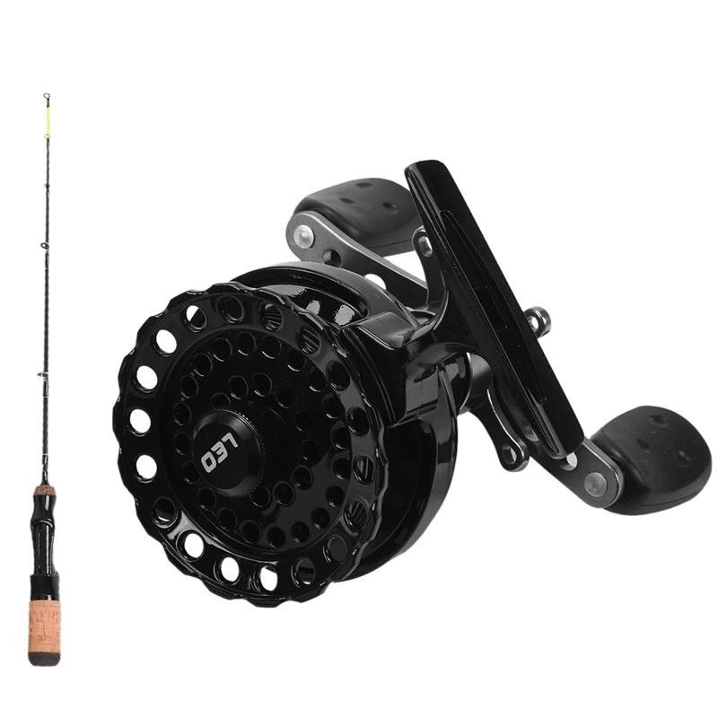 LEO DWS60 4 + 1BB 2.6:1 65MM Fly Fishing Reel Wheel & Leo One-Piece Flat Body Ice Fishing Rod
LEO DWS60 4 + 1BB 2.6:1 65MM Fly Fishing Reel Wheel & Leo One-Piece Flat Body Ice Fishing Rod