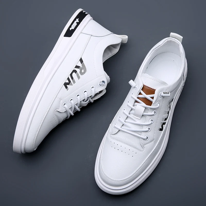 New Arrival Leather Shoes Men Comfortable Male Casual Sneakers White Youth Fashion Men Shoes Popular Walking Shoes Man
New Arrival Leather Shoes Men Comfortable Male Casual Sneakers White Youth Fashion Men Shoes Popular Walking Shoes Man