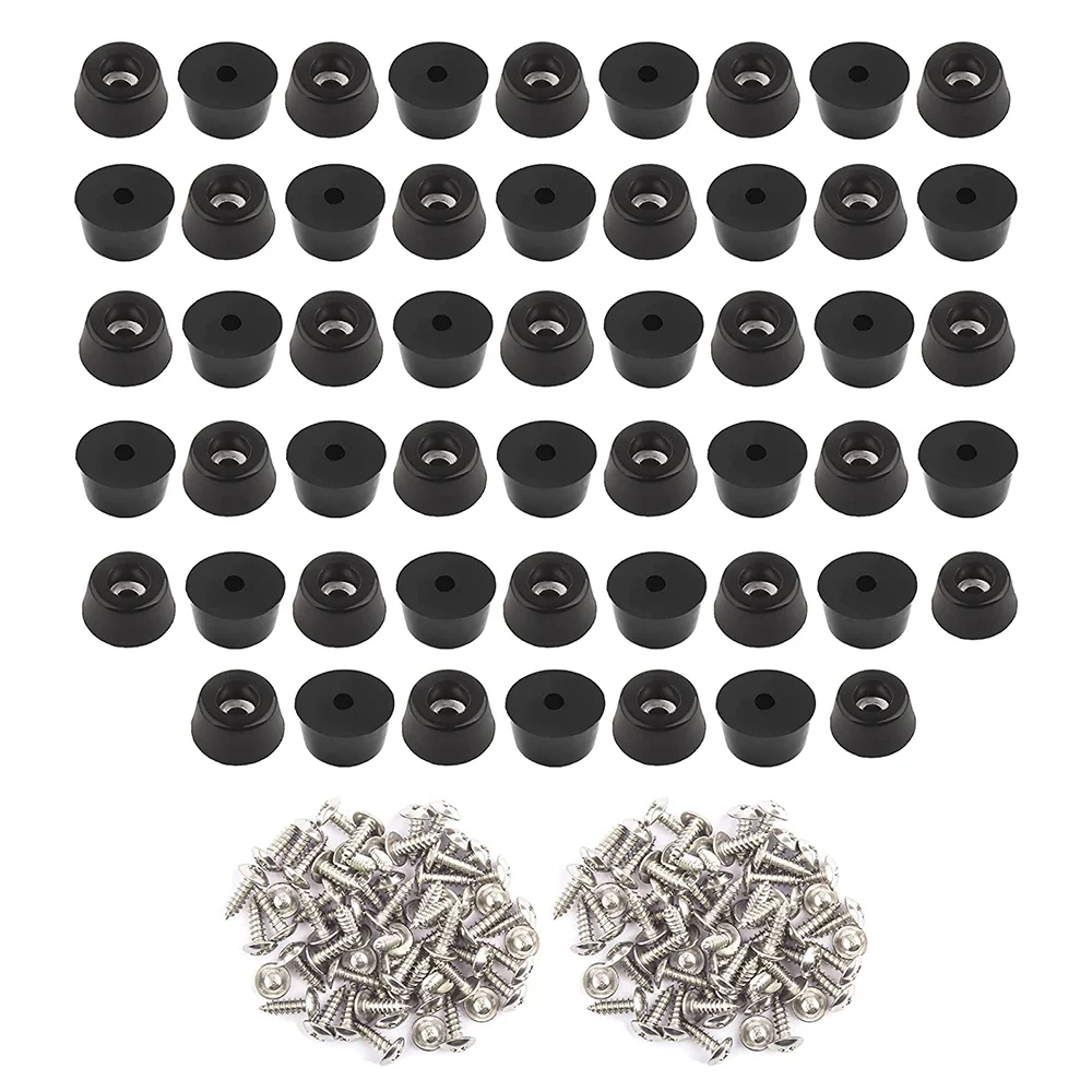 52PCS Rubber Feet for Cutting Board (0.31x0.59Inch) Anti Scratch Rubber Cutting Board Feet for Chairs & Other Furniture
52PCS Rubber Feet for Cutting Board (0.31x0.59Inch) Anti Scratch Rubber Cutting Board Feet for Chairs & Other Furniture