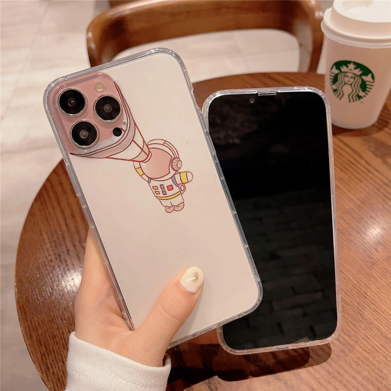 Astronaut Phone Case For iPhone 13 12 11 Pro MAX 6 6S 7 8 Plus XS 12 13 Mini X XR SE 2020 5 Silicone Cover Coque Soft Carcasa
Astronaut Phone Case For iPhone 13 12 11 Pro MAX 6 6S 7 8 Plus XS 12 13 Mini X XR SE 2020 5 Silicone Cover Coque Soft Carcasa