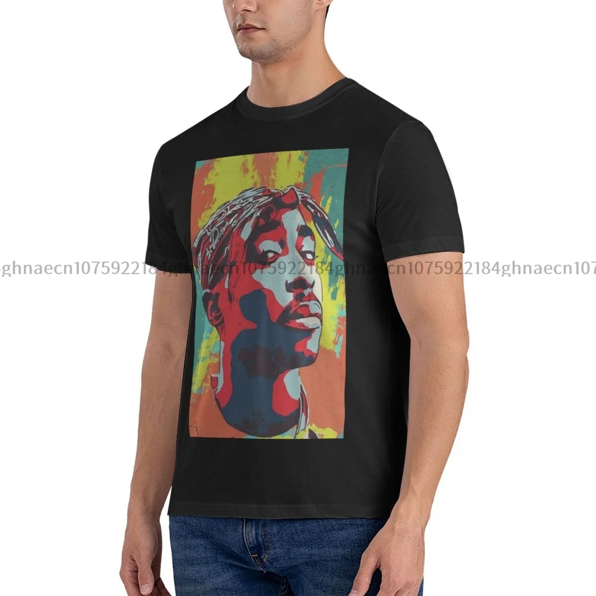 Футболка Tupac с рисунком из мультфильма, Модная хлопковая Мужская и женская уличная одежда оверсайз с коротким рукавом
Футболка Tupac с рисунком из мультфильма, Модная хлопковая Мужская и женская уличная одежда оверсайз с коротким рукавом