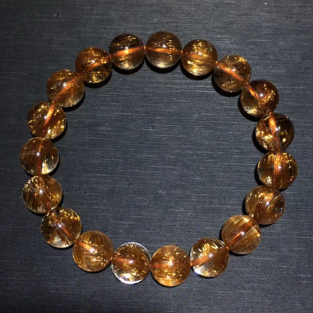 10mm Natural Copper Rutilated Quartz Bracelet For Woman Lady Man Gift Beauty Gift Reiki Crystal Beads Jewelry Strands AAAAA
10mm Natural Copper Rutilated Quartz Bracelet For Woman Lady Man Gift Beauty Gift Reiki Crystal Beads Jewelry Strands AAAAA