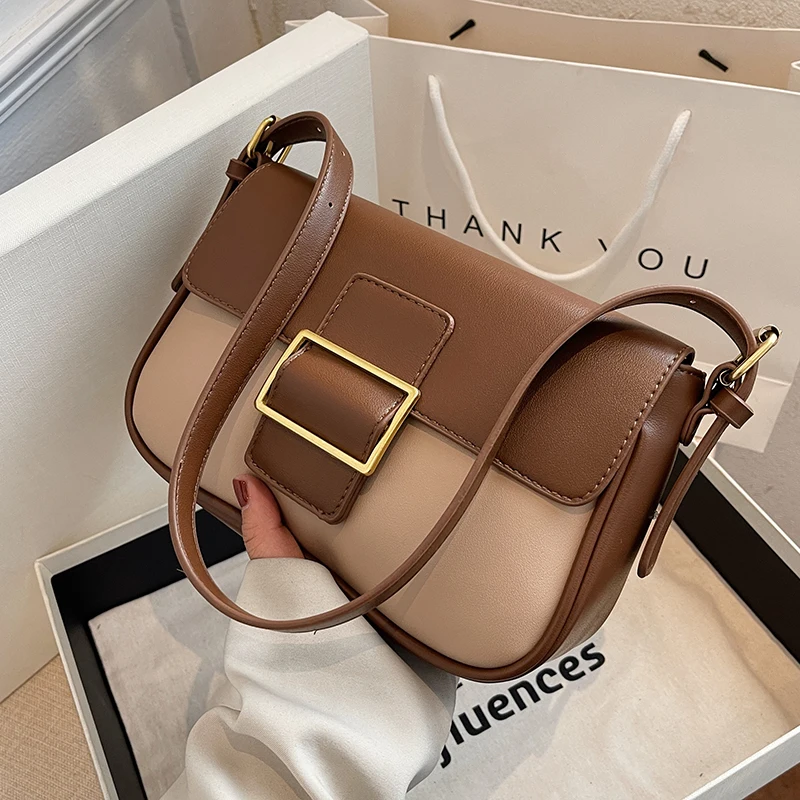 Vintage Style Women Bag 2022 High-quality Spring New Fashion Hit Color Messenger Bag Shoulder Bag Square Armpit Bag Dual-use Bag
Vintage Style Women Bag 2022 High-quality Spring New Fashion Hit Color Messenger Bag Shoulder Bag Square Armpit Bag Dual-use Bag